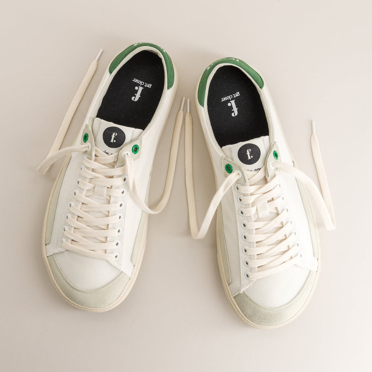 Barefoot sneakers Peach Mesh Erba - top view